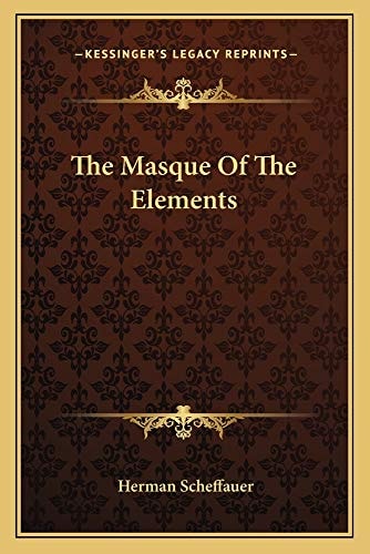 The Masque Of The Elements