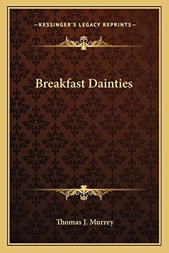 Breakfast Dainties