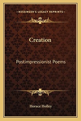 Creation: Postimpressionist Poems