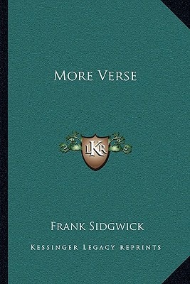 More Verse