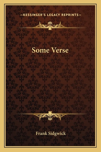 Some Verse