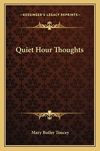 Quiet Hour Thoughts