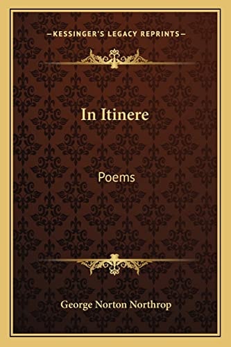 In Itinere: Poems