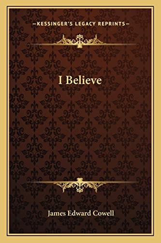 I Believe