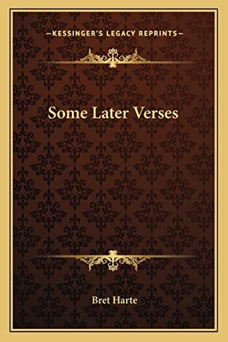 Some Later Verses