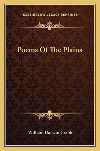 Poems Of The Plains
