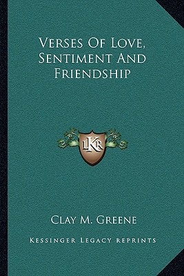 Verses Of Love, Sentiment And Friendship