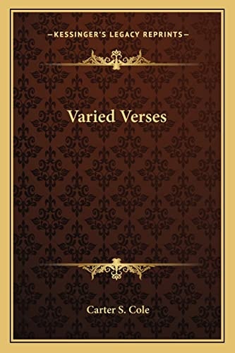 Varied Verses