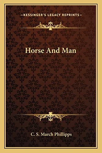 Horse And Man