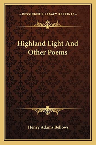 Highland Light And Other Poems