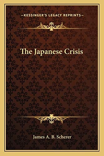 The Japanese Crisis