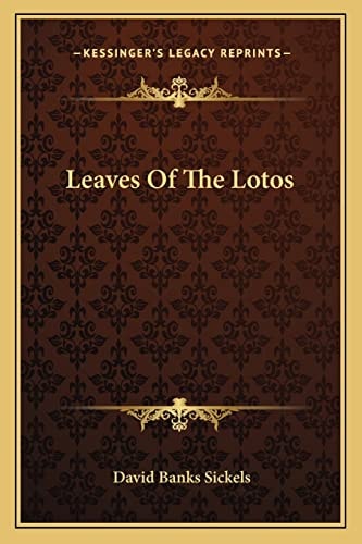 Leaves Of The Lotos