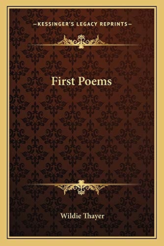 First Poems