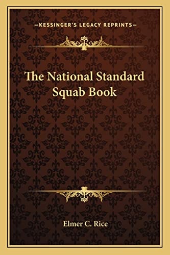 The National Standard Squab Book