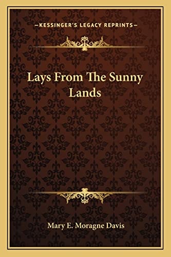 Lays From The Sunny Lands
