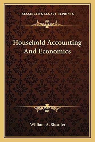 Household Accounting And Economics