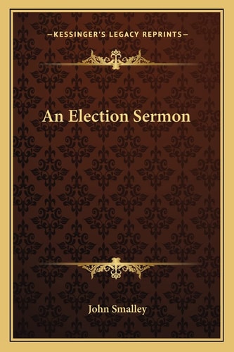 An Election Sermon