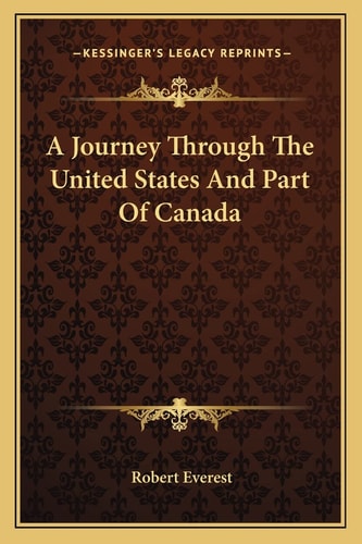 A Journey Through The United States And Part Of Canada