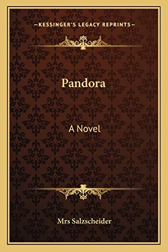 Pandora: A Novel