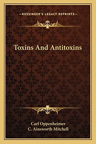 Toxins And Antitoxins