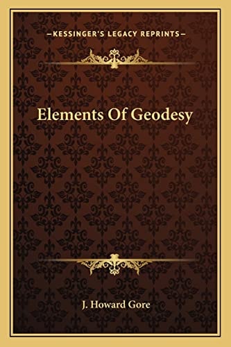 Elements Of Geodesy