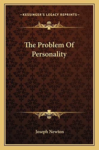 The Problem Of Personality