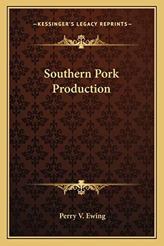 Southern Pork Production