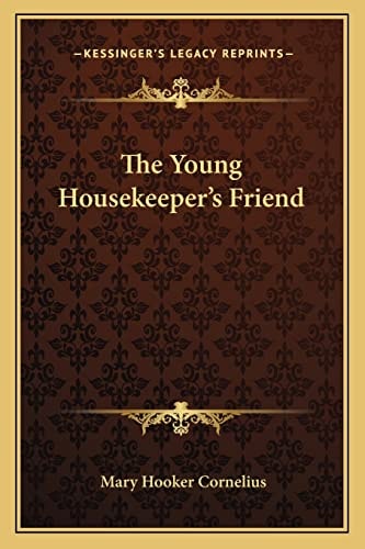 The Young Housekeeper's Friend