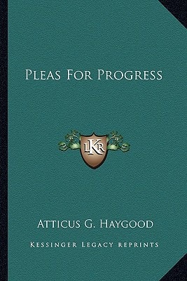 Pleas For Progress