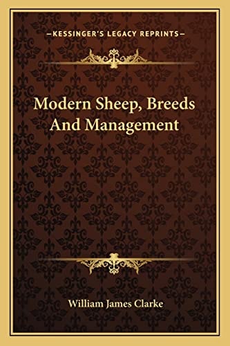 Modern Sheep, Breeds And Management