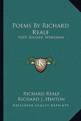Poems By Richard Realf: Poet, Soldier, Workman