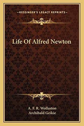 Life Of Alfred Newton