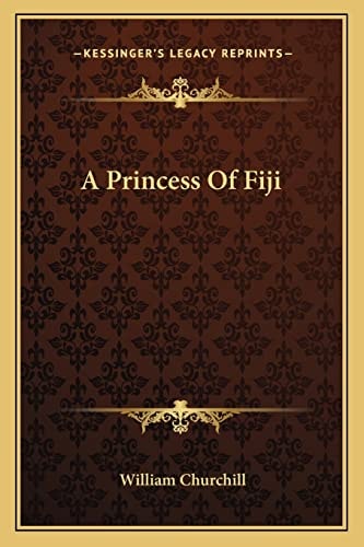 A Princess Of Fiji