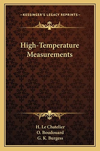 High-Temperature Measurements