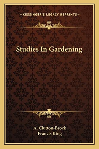 Studies In Gardening