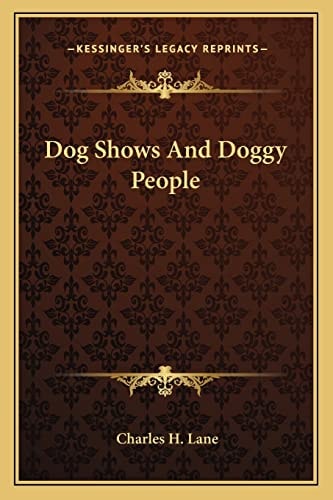 Dog Shows And Doggy People