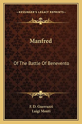 Manfred: Of The Battle Of Benevento