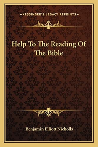 Help To The Reading Of The Bible