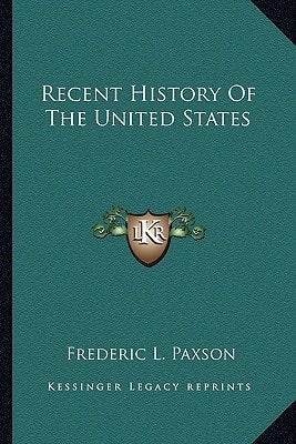 Recent History Of The United States