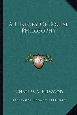 A History Of Social Philosophy