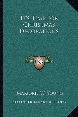 It's Time For Christmas Decorations