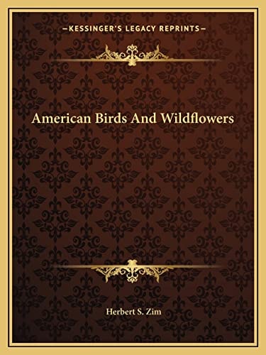 American Birds And Wildflowers