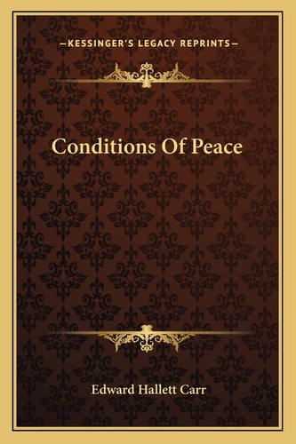 Conditions Of Peace