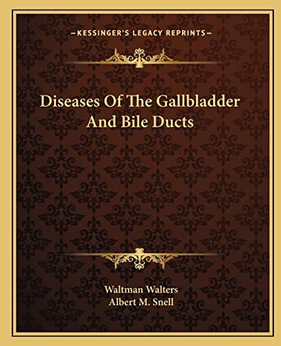 Diseases Of The Gallbladder And Bile Ducts