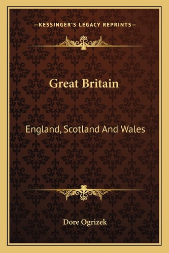 Great Britain: England, Scotland And Wales