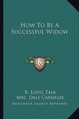 How To Be A Successful Widow