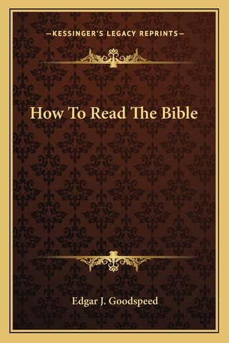 How To Read The Bible