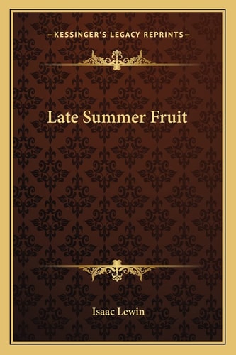 Late Summer Fruit