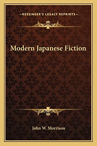 Modern Japanese Fiction