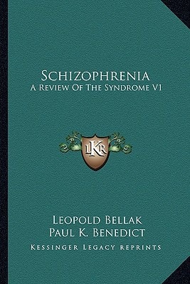 Schizophrenia: A Review Of The Syndrome V1